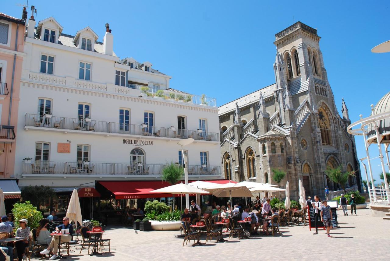Hotel De L'Ocean Biarritz Exterior foto