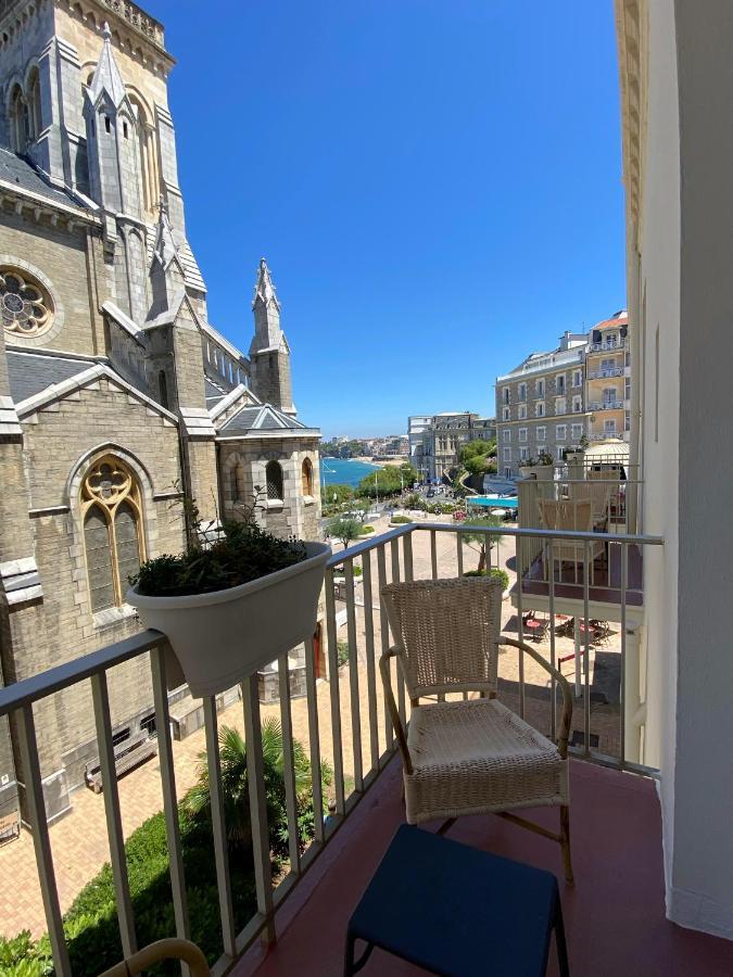 Hotel De L'Ocean Biarritz Exterior foto