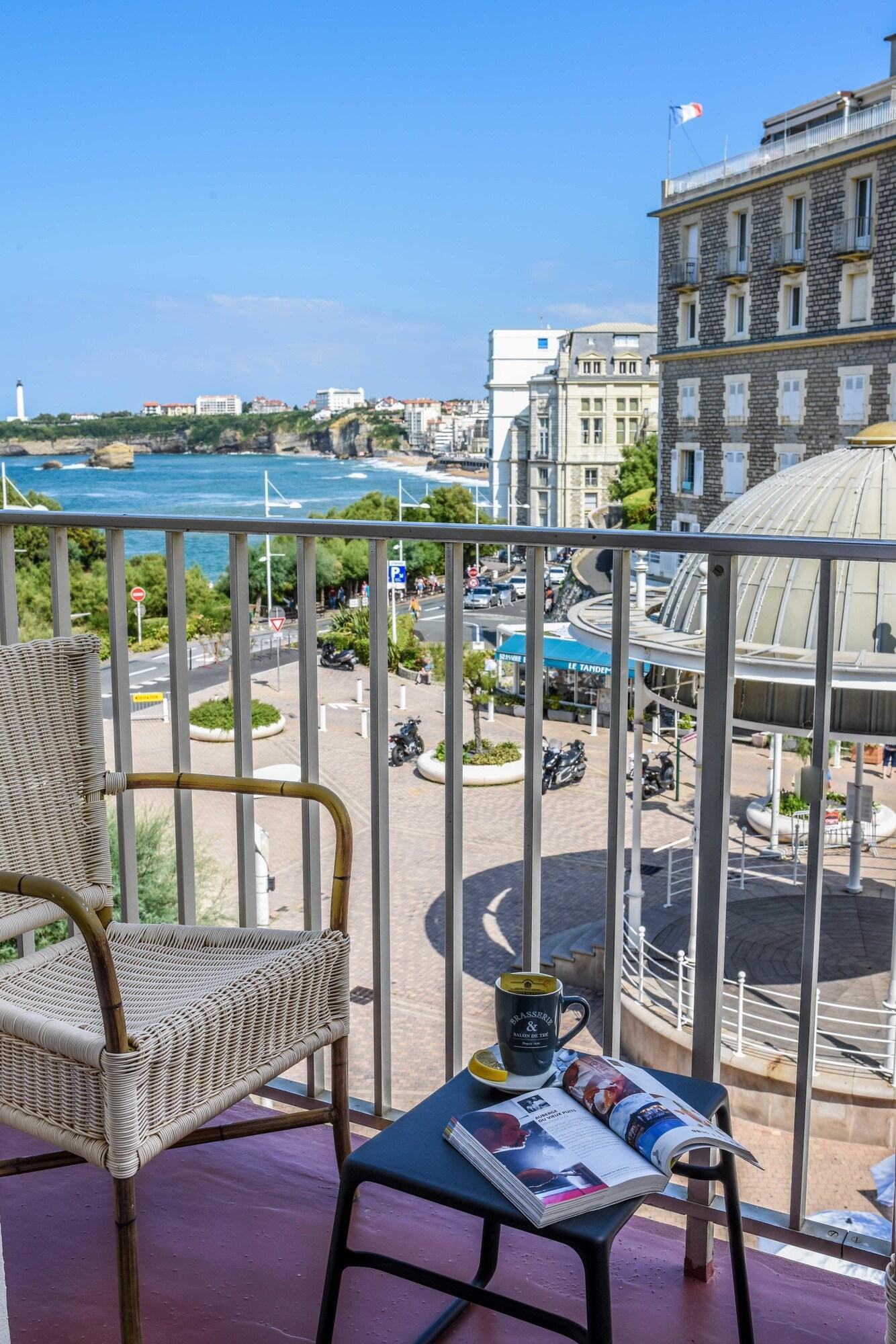 Hotel De L'Ocean Biarritz Exterior foto