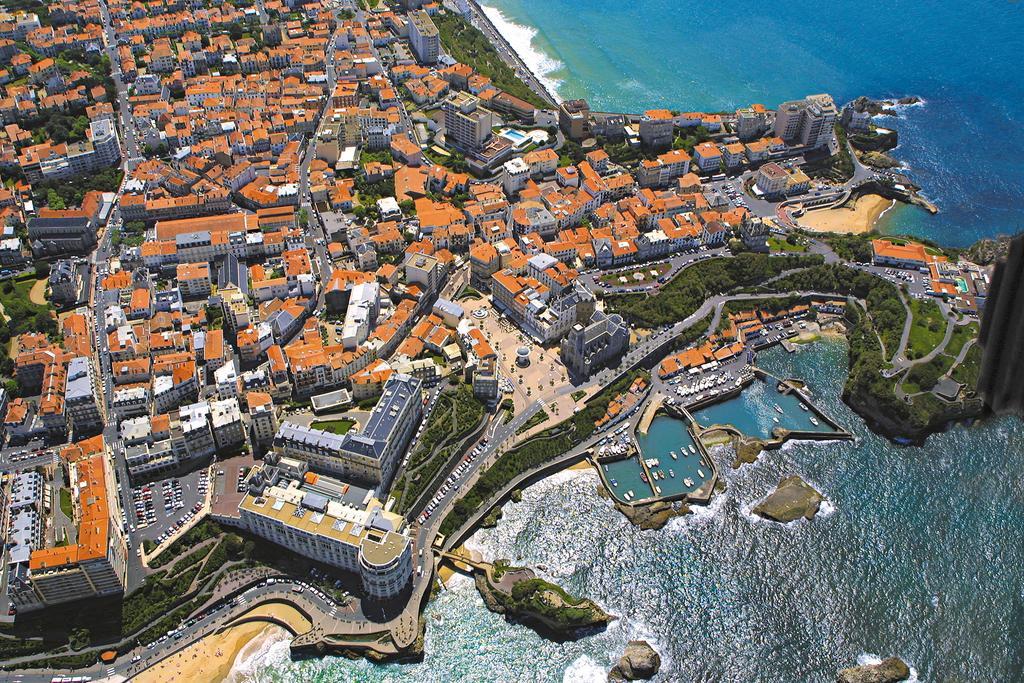 Hotel De L'Ocean Biarritz Exterior foto